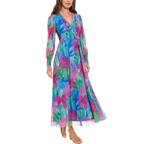 London Times Dresses & Skirts - London Times Womens Maxi Dress, Pink